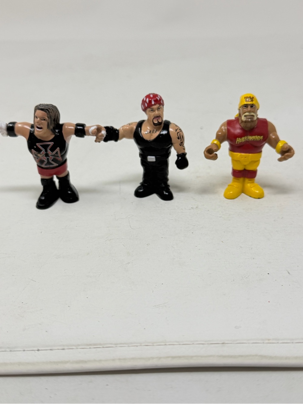 WWE Jakks Half Pints Hulk Hogan HHH The Undertaker Wrestling Figures!